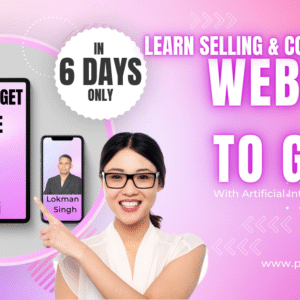 Learn How to Create Your Own Website for course Selling with Ai – Live 6-Day Course